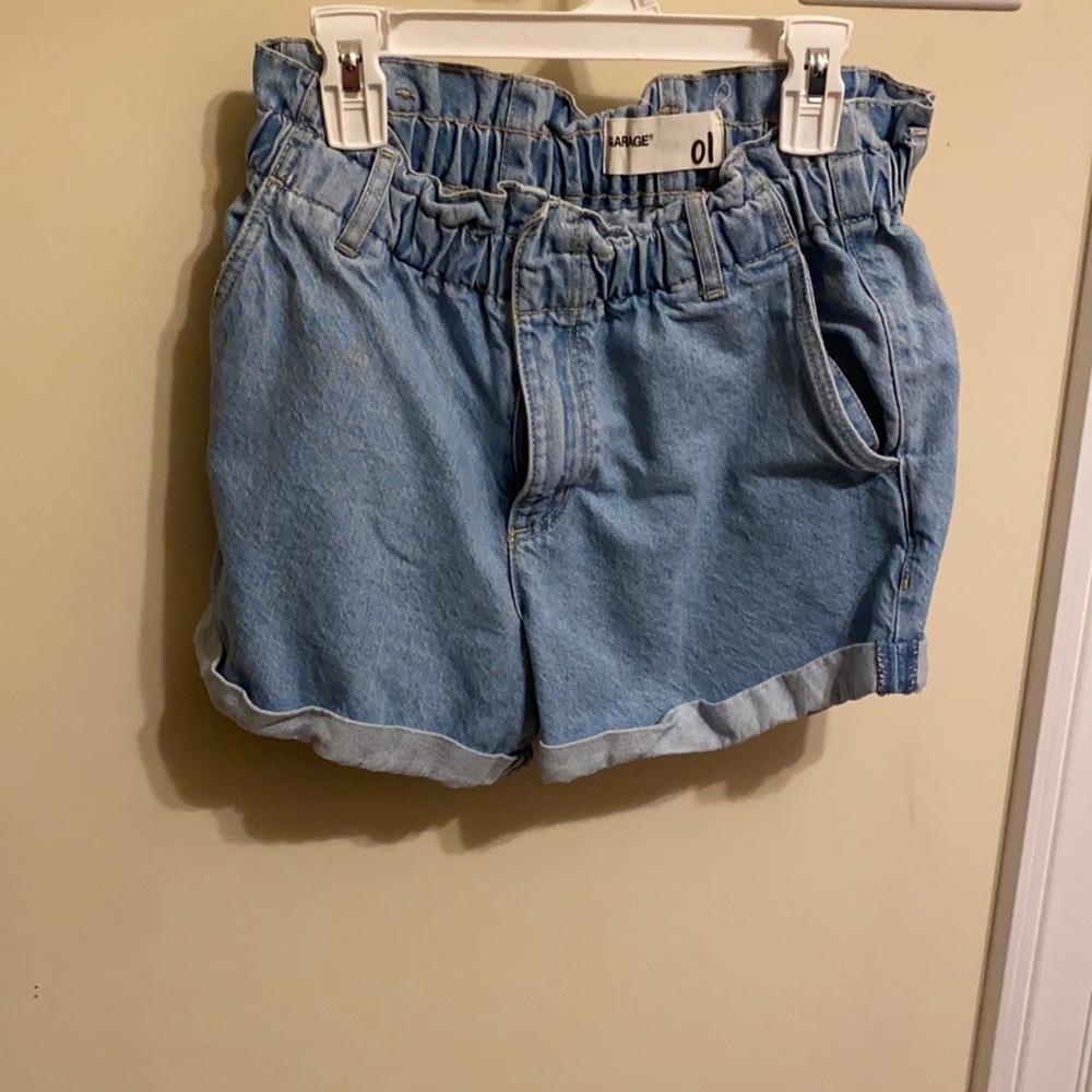 garage paper bag shorts
